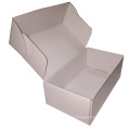 White Corrugated Paper Box for Shipping and Packaging